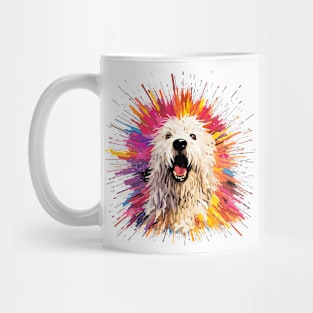 Komondor Dog Pet World Animal Lover Furry Friend Abstract Mug